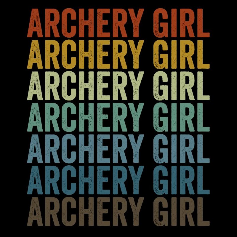 Bogenschießen Mädchen Bogenschütze Bogen und Pfeil