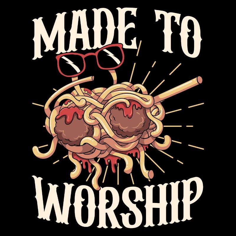 Dabbing Flying Spaghetti Monsters Pastafarian