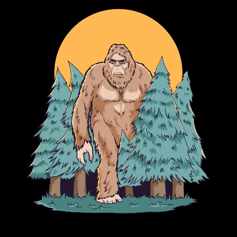 Cryptidcore Aesthetic Sasquatch Bigfoot