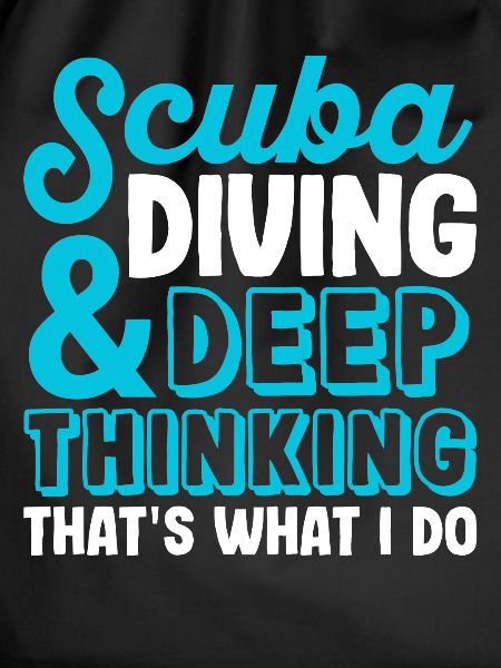 Funny diving marine biologist