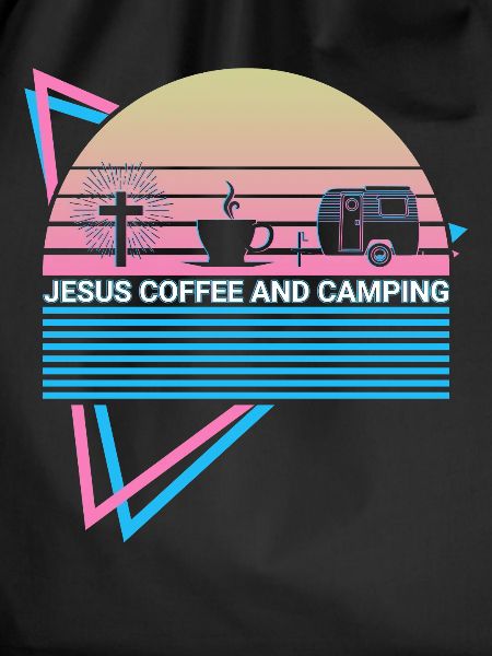 Christian Camper Camping Retro