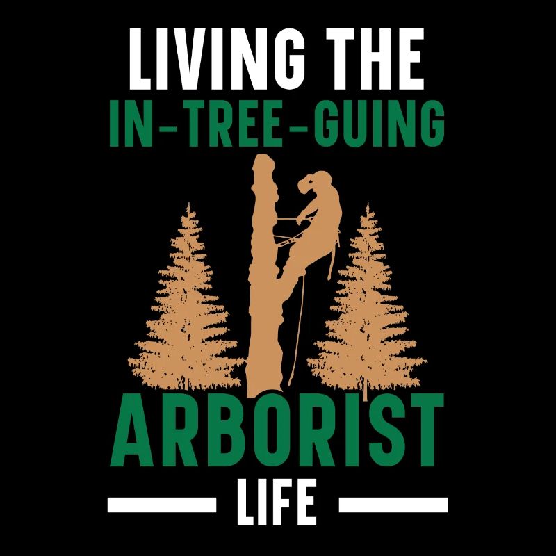 Das Leben eines Baumpflegers in den Bäumen Arboris