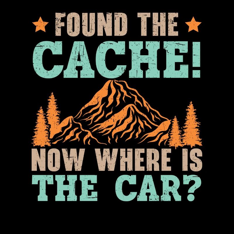 Found the cache! Where's the car now? Geocach