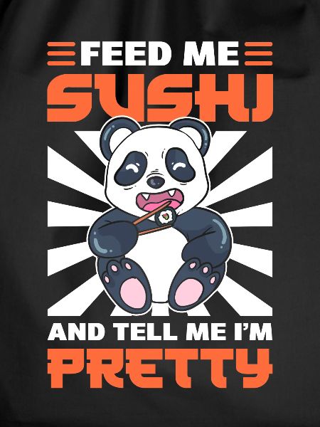 Panda eats sushi Zookeeper