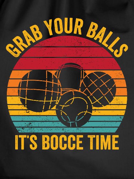 Funny Boccia Ball Retro