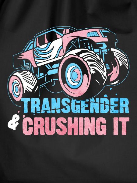 Transgender Pride Monster Truck