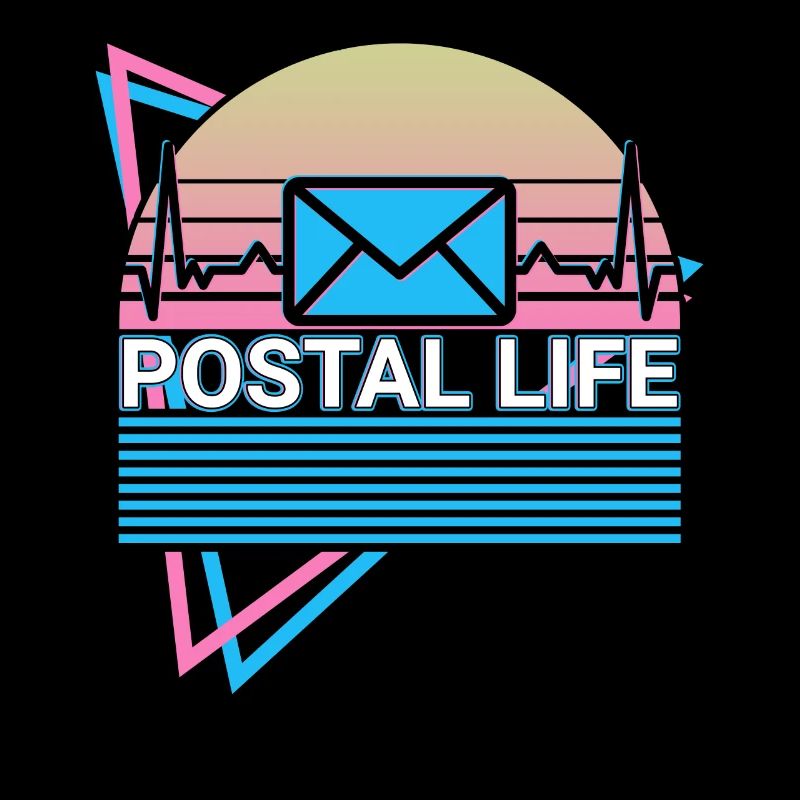 Postleben Postbeamter Retro