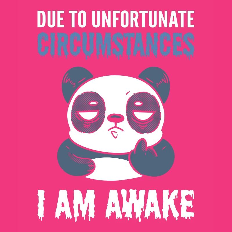 En raison de circonstances malheureuses, je suis éveillé Panda