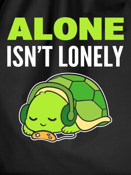 Turtle introvert music lover