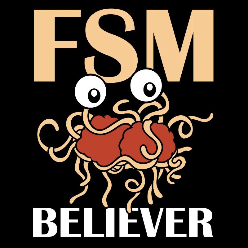 Fliegendes Spaghettimonster FSM Pastafarian