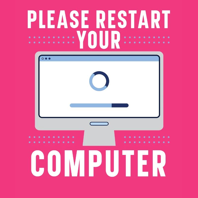 Please Restart Your Computer Coding Tech Support