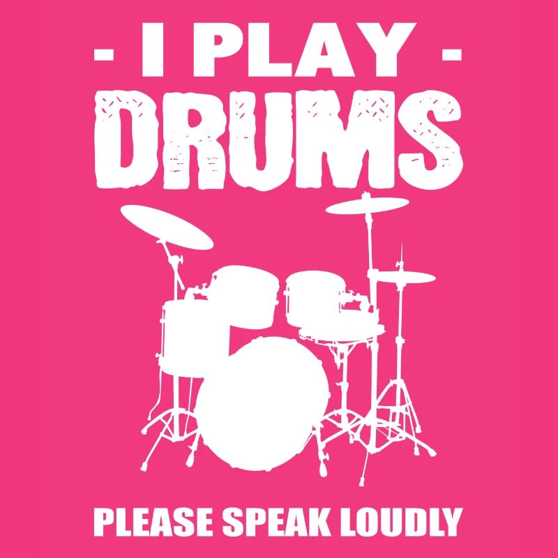 Ich spiele Schlagzeug Drum Player