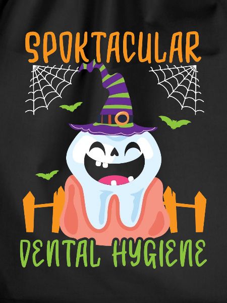 Spooctacular dental hygiene.