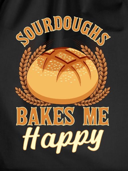 Funny bread baking baker