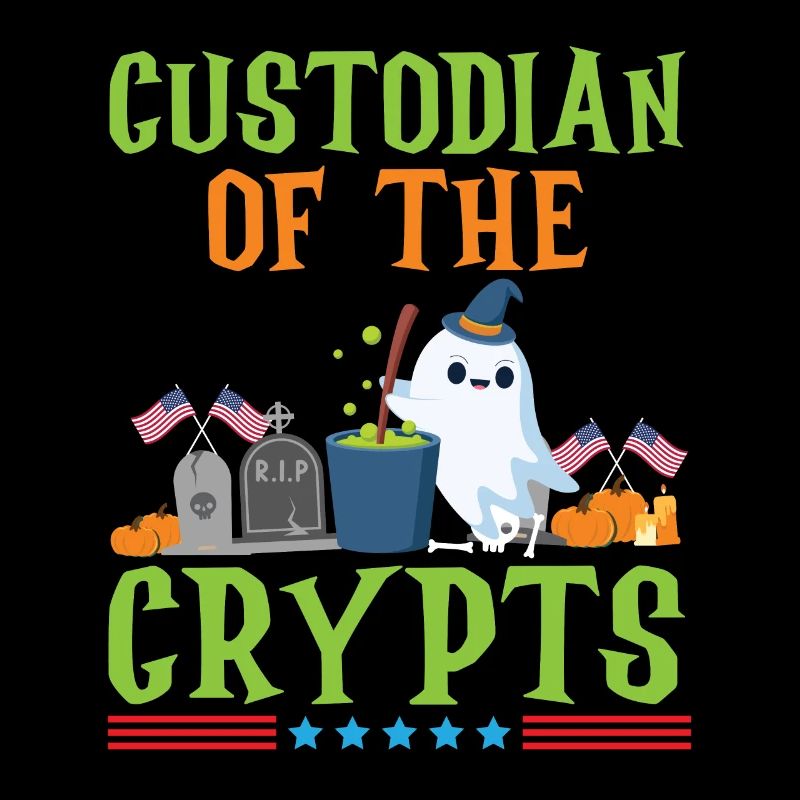 Custode de la crypte Gardien de l’école Halloween