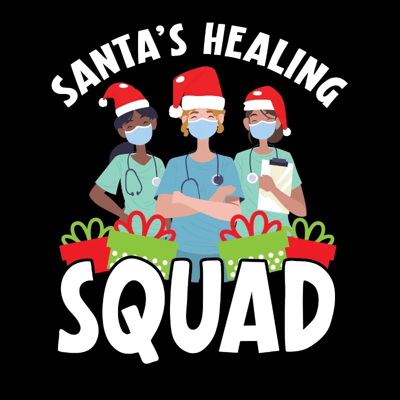Santa's Healing Squad Nurse Christmas