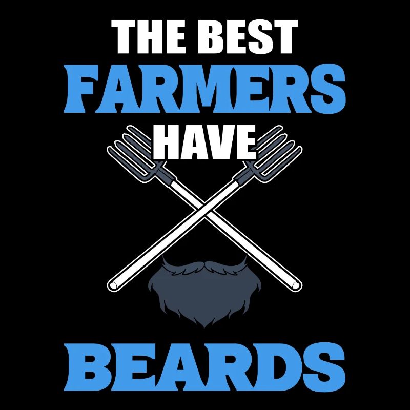 Bärtiger Bauer Landwirte