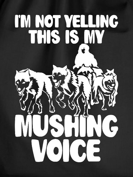 Mushing Dog Sledding Musher