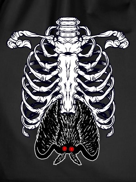 Mothman Skeleton Cryptid Cryptozoology