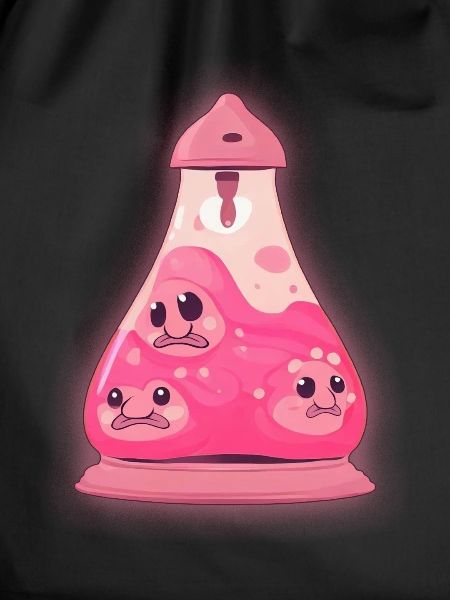 Kawaii Blobfish Lava Lamp