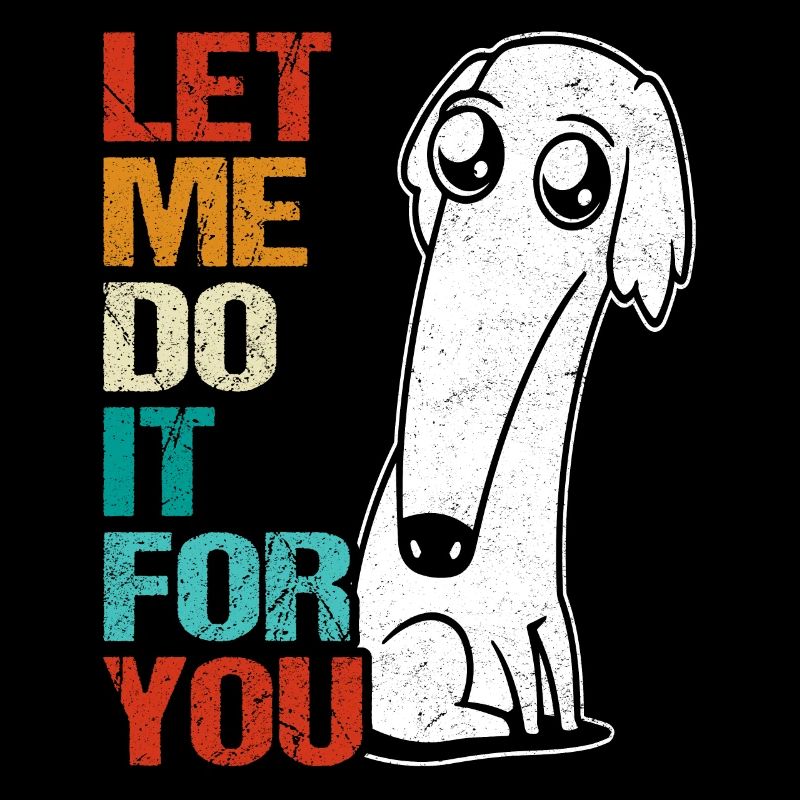 Chien barzoï rétro Meme