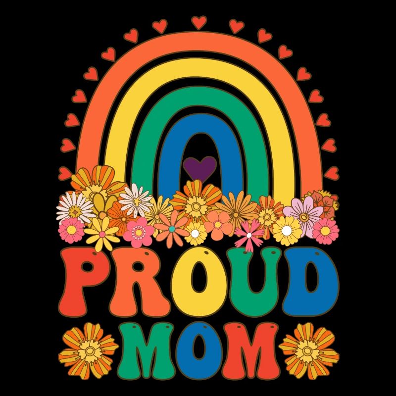 Maman LGBTQ groovy