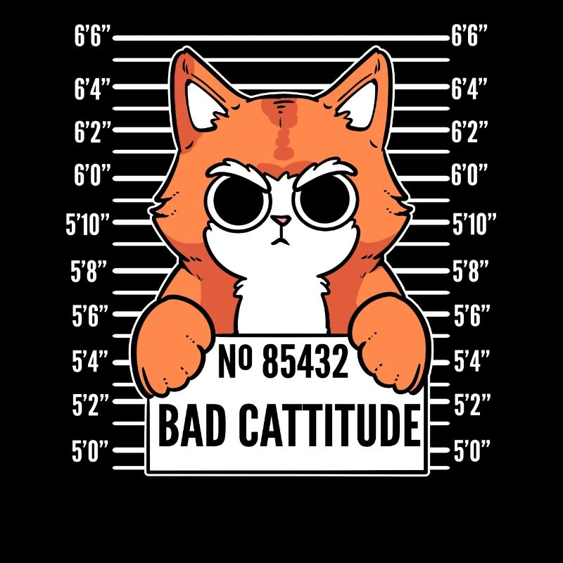 Bad Cattitude Katzenfrau