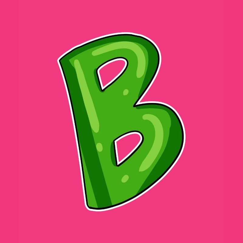 Buchstabe B - Anfangsbuchstabe B