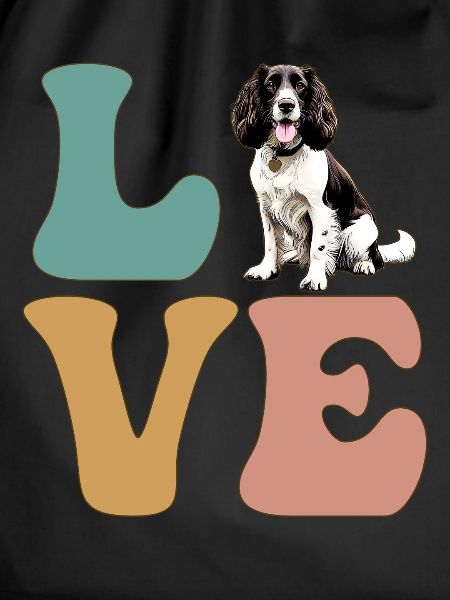 LOVE Springer Spaniel Dog