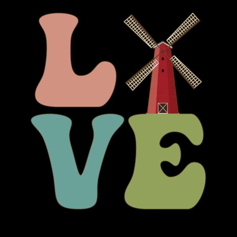 LOVE Windkraftwerk Windkraft