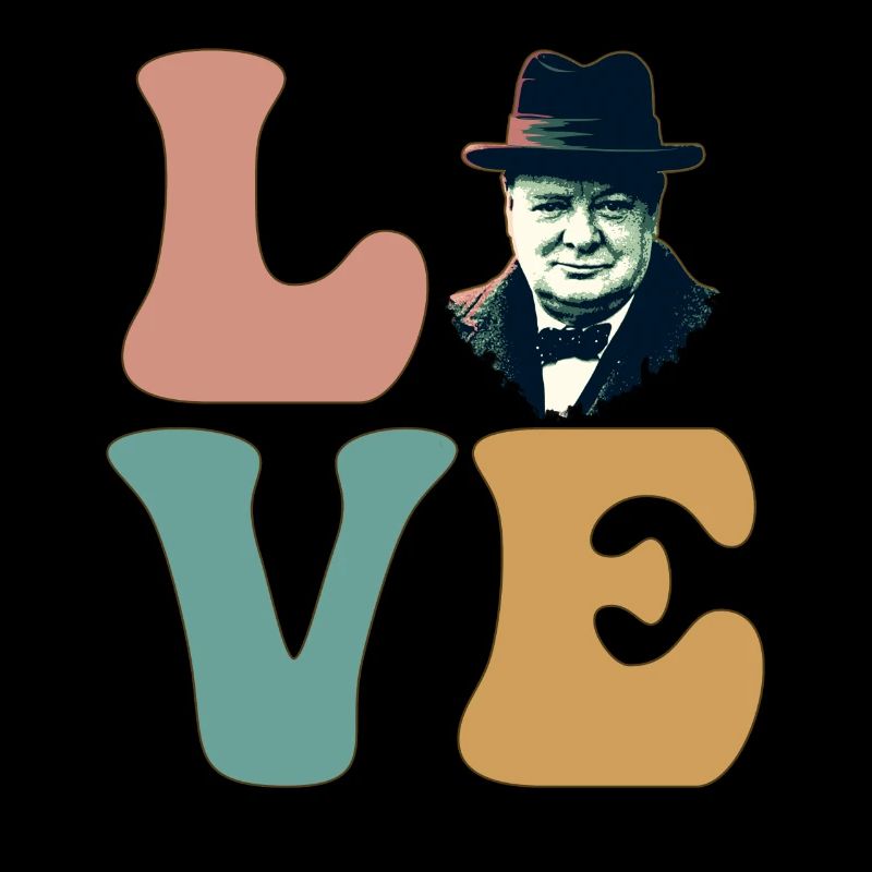LOVE Winston Churchill British