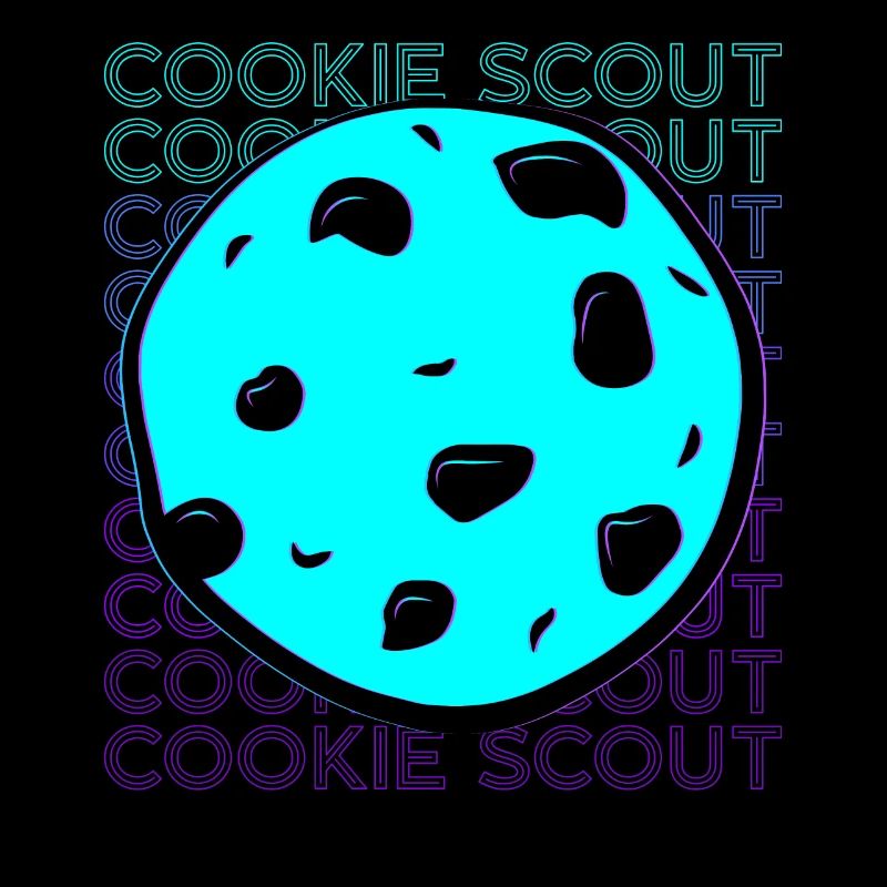 Cookie Scout Scouting Cookie Merchant Retro