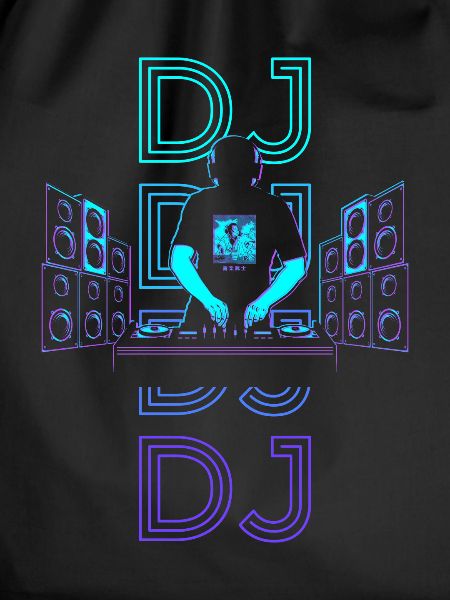 Disc Jockey Turntable Retro