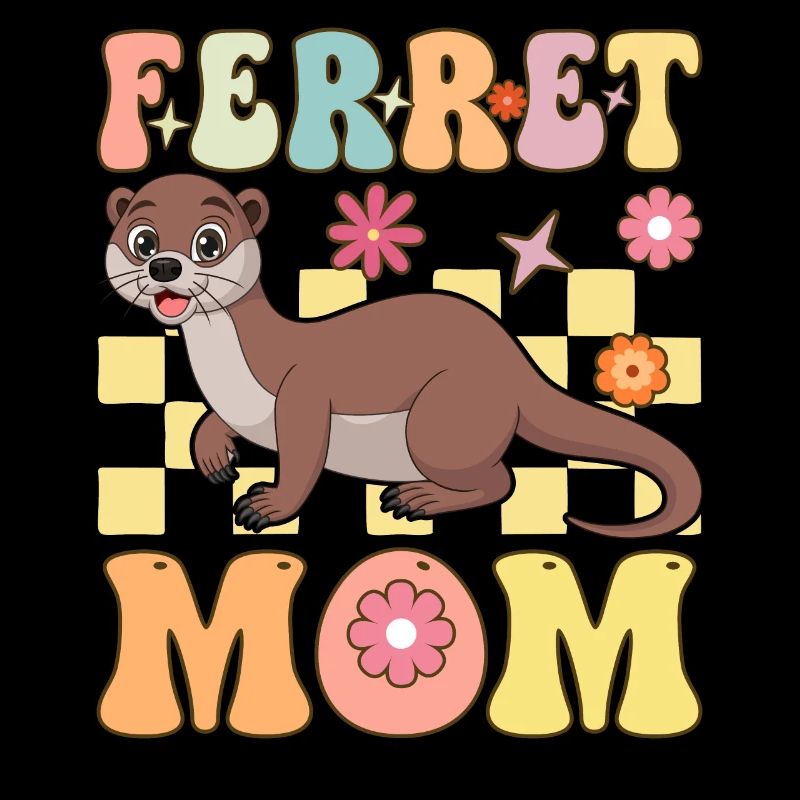 Frettchen-Mama Groovy Frettchen-Mutter