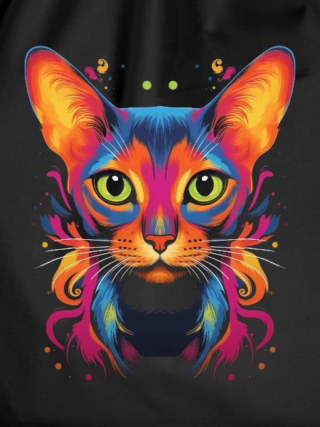 Abyssinian Cat Pop Art
