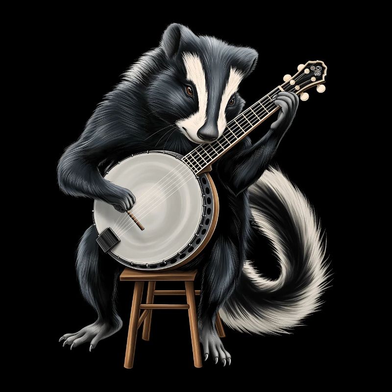 Skunk Bluegrass Banjo Player