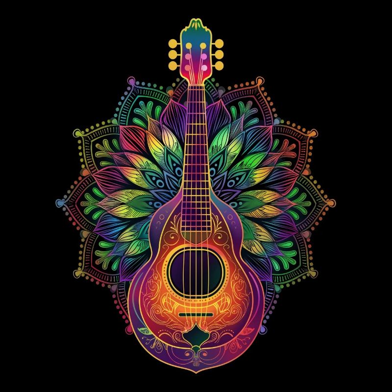 Mandolin Mandolinist Instrument Popart
