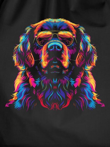 Newfoundland Dog Sunglasses Popart