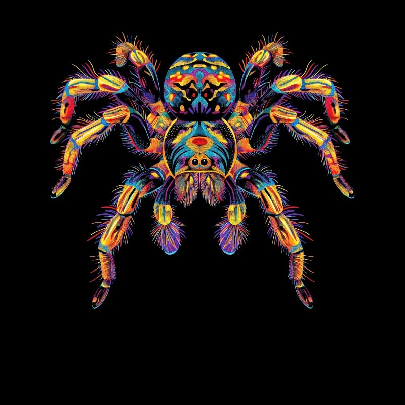 Tarantula Spider Popart