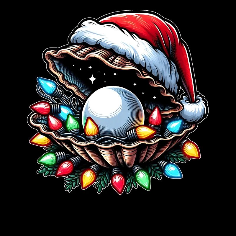 Seashell Seashell Beach Christmas Hat Xmas