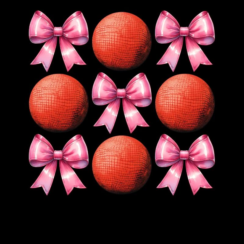 Coquette Bogen Kickball Muttertag Band Mom Pink