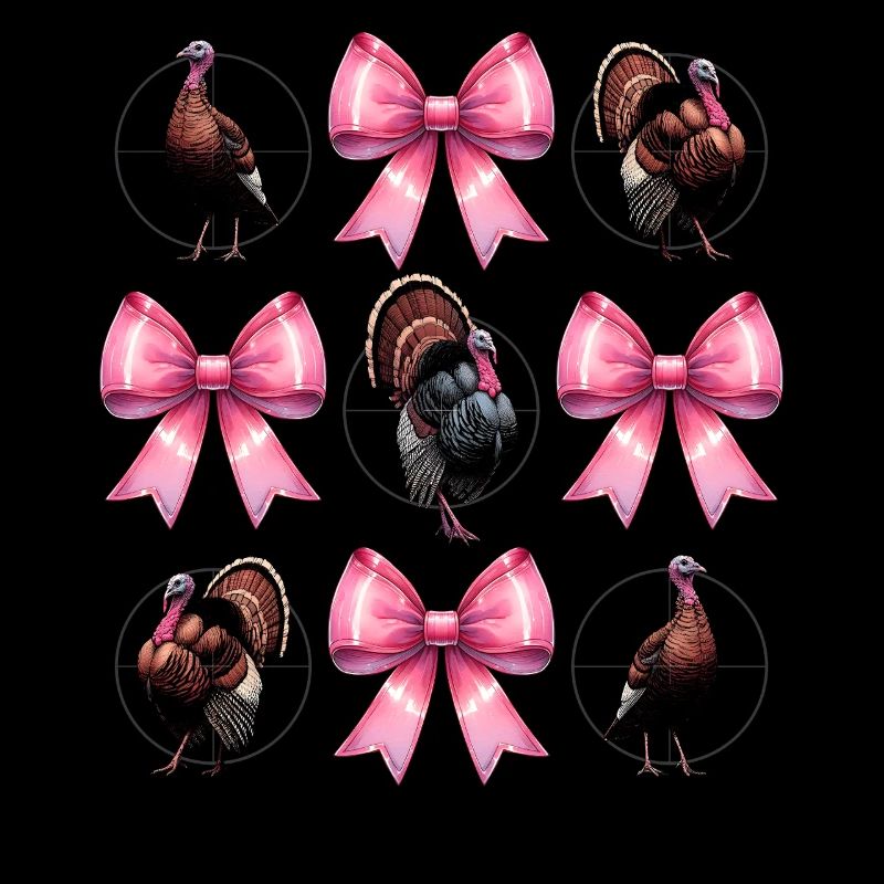 Coquette Arc Dinde Chasse Chasseur Rose