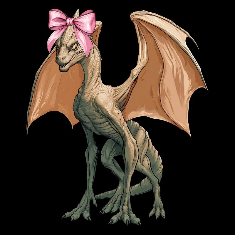 Coquettish Bow Van Meter Visitor Cryptid