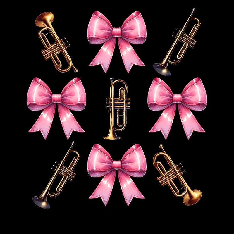 Coquette Bogen Trompete Instrument Trompeterin