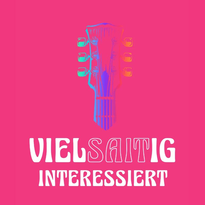 Guitar multi-stringed interested