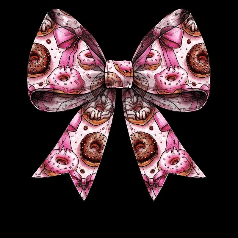 Coquette Bow Donuts Donuts Sprinkles Pattern