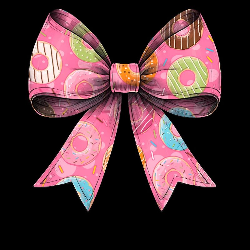 Coquette Bow Donuts Donuts Sprinkles Pattern