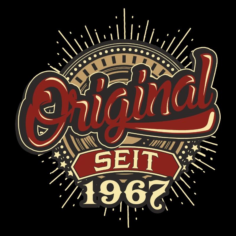 Geburtstag Original seit 1967