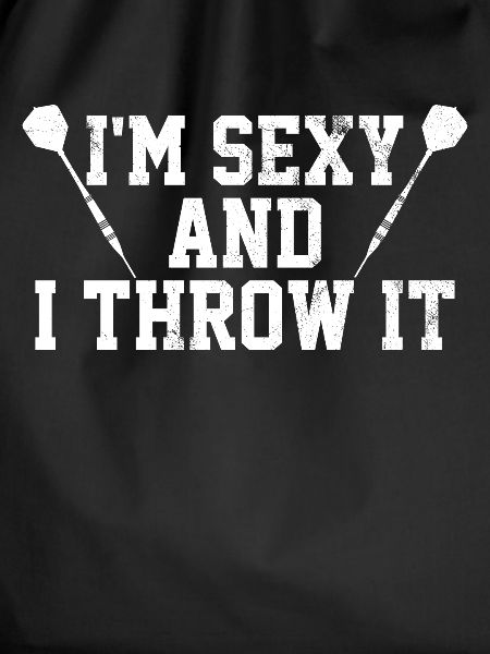 Funny darts saying