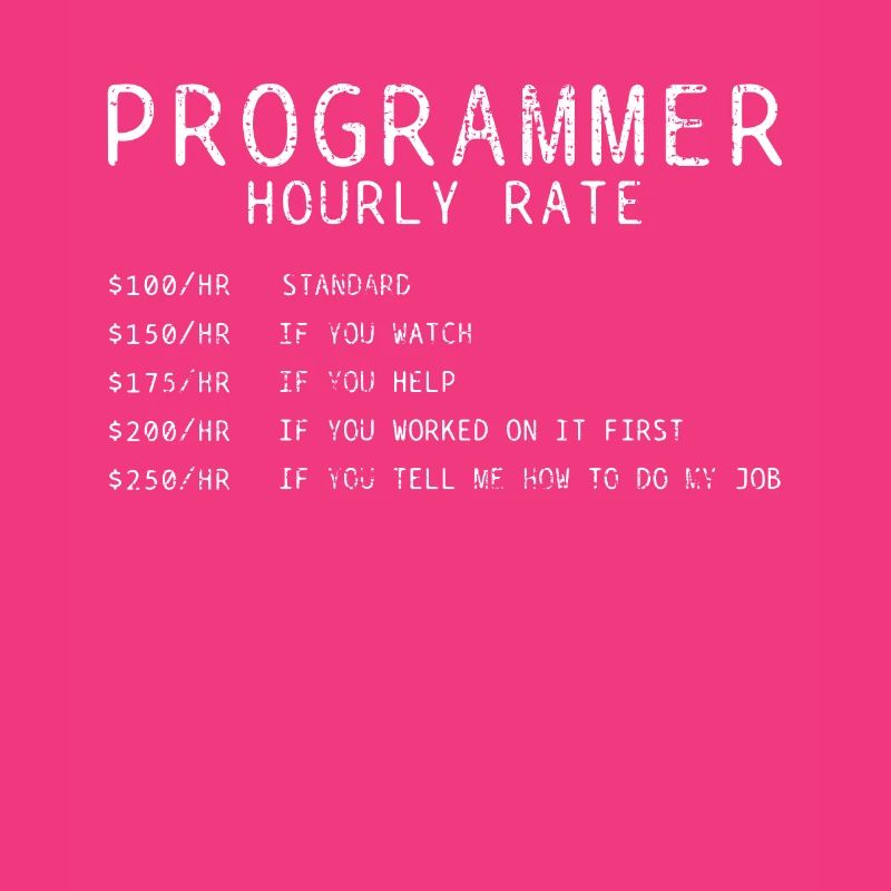 Programmierer Stundenlohn